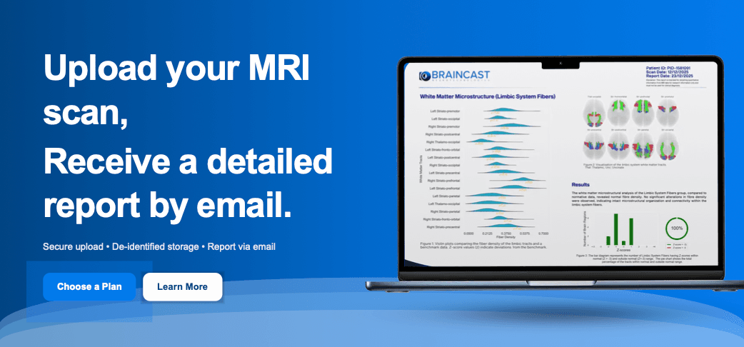 BrainHealth Report product visual